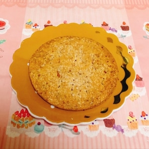 ノンオイル★レンジでガリガリきな粉クッキー